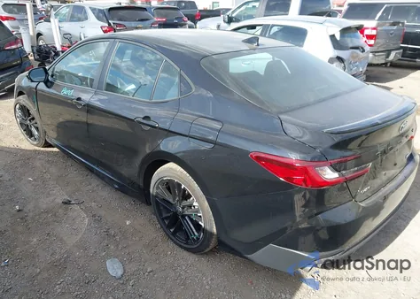 2025 Toyota Camry Se z USA, uszkodzony, nr VIN 4T1DAACK6SU137520
